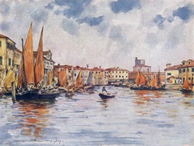 Chioggia by Mortimer Ludington Menpes